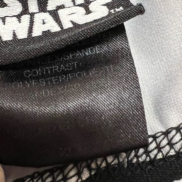 Star Wars Death Star Leggings Black and Gray Athletic Size XL Rare Print - Picture 10 of 11